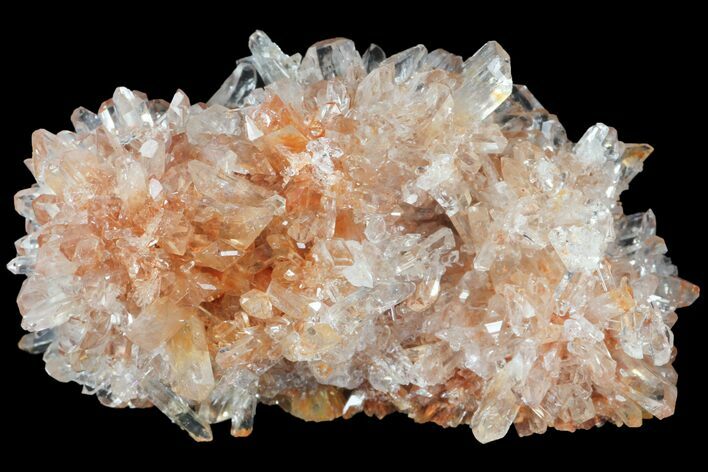 Orange Creedite Crystal Cluster - Durango, Mexico #99180